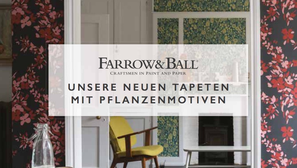 Tapeten mit Pflanzenmotiven