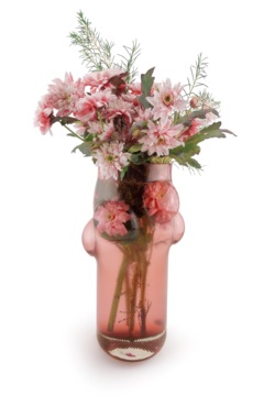 GIVERNY Vase Rose + Flowers - Design Vanessa Mitrani